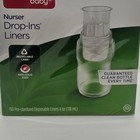 New Sealed Playtex 8 Oz Nurser Drop-ins Bottle Disposable Liners - 150 Count