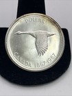 1867 - 1967 80  Silver Canadian Silver Dollar Goose