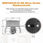 5pcs Wb03x24818 Stainless Steel Control Knob Compatible With Ge Gas Range Stove