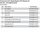 Yamaha Outboard 6yc-0e83c-00-00 6yc Display Kit For Single Mechanical Motor