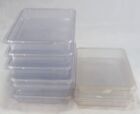 Lot Of 8 Stampin Up Clear Wood Block Storage Cases