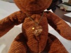 Russ Berrie Bears Month November Brown Teddy Topaz  100037 Plush Stuffed Animal