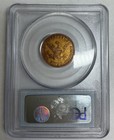 1861  5 Liberty Gold Half Eagle - Pcgs Vf35