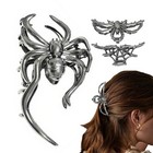 3 Pieces Halloween Hair Clips Metal Gothic Claw Clamp Spooky Hair Claw Clips