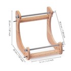 Wooden Beading Loom Versatile Hobby Bracelets Making Ergonomic Angled Design