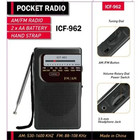 926 New Am Fm Radio Battery Operated Portable Pocket Radio Telescopic Antenna Ra