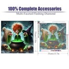 Cartoon Witch Diamond Painting Kits For Adults  Halloween Witch Diamond Art Kits