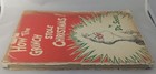 How The Grinch Stole Christmas Dr  Seuss 1957 1st Edition Book Vintage Hc Poor