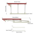 Bed Guard Rail Elderly Adult Foldable Rail Assist Seniors Safety Bed Handrail