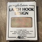 Vintage Christmas Candle Noel Wonder Art Latch Hook Craft Kit New Open Box
