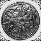 Hanuman 8 Arms Coin Lp Chamnan Wat Chinwararam Lead Amulet Victory   Charm