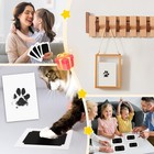 Baby Footprint Handprint Pet Paw Print Kit 4 Ink Pads 8 Imprint Cards