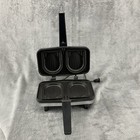 Vitantonio French Sandwich Chef Model 650 Vintage Stainless Steel Chrome