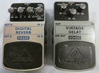 Behringer Digital Reverb Dr600   Vintage Delay Vd400 Guitar Effects Pedals Work 