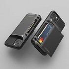 Compatible With Iphone 13 Case  6 1   With Card Holder  damda Matte Black