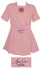 Geena Davis Signed Rockford Peaches Costume Baseball Jersey W dottie -  ss Coa 