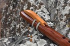 Native American Style Wooden Flute-key Of A