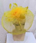 Headband Feather Kentucky Derby Wedding Hat Church Dressy Cocktail Fascinator