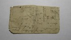 1754 Thirty Shillings North Carolina Nc Colonial Currency Note Bill  30s Rare 