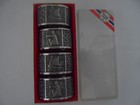 New In Box 4 Vintage Mcm Norway Pewter Napkin Rings Gullsmedtinn Scandinavian