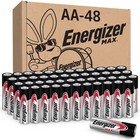  2 Pack  Energizer Max Aa Alkaline Batteries 48 Pack Long Lasting Power