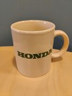 Vintage Official Honda Coffee Tea Mug -cream With Dark Green Logo Mint Condition