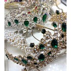 Broken Rhinestone Tiara Tiaras Crown Hair Piece Headband Lot Wedding Accessories