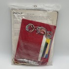 Bucilla Vintage Felt Ornament Kit Jeweled Super Santa 48787 Christmas Nos