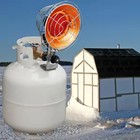 Infra-red Tank Top Propane Heater - Single Burner  15 000 Btu  Model  Fbdtp15