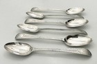 Set Of Six George Iii Teaspoons Sterling Silver London 1789 George Gray