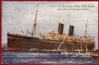 Gb 1938  King George 1  d On Postcard  Tied Victoria  Hong Kong Paquebot Cancel