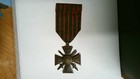 Vintage Military Medal Ww1 1914-1918 French Croix De Guerra Cross Of War  2