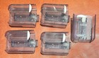 Lot Of 5 Clear Gray Belt Clip Pager Covers Holsters Replacement Cases New