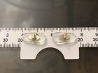 New Authentic Rayban Eyeglasses Sunglasses Nose Pads Plug-in Type Gold Ray-ban