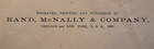 Antique Dated 1898 Railroad   State Map - United Stated By Rand Mcnally