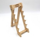 Case Knives 5 Knife Wooden Display Stand Folding Pocket Knife Rack