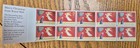 1996 Gb 1st Class Christmas Stamps Booklet   Sheet - Complete And Mint