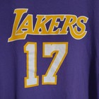 Nba Jersey Style T-shirt Men Adidas Xxl 2xl Los Angeles La Lakers Jeremy Lin