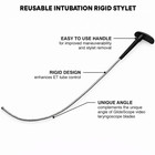 Reusable Intubation Stylet 12 5  Autoclavable 5 Mm Ball Tip Airway Instruments