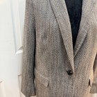 H m Women s Tweed Blazer Jacket     Size M
