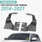 Ditch Light Brackets Hood Hinges Mount Lighting Bracket Kit For 2014-2021 Tundra