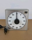 Rare Gra Lab Darkroom 60 Minute Timer Model 254 Vintage Gray Vg Tested