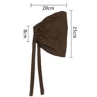 Adjustable Muslim Head Scarf Inner Hijab Caps Islamic Underscarf Ninja Hat     A
