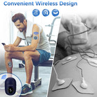 Kingpavonini Wireless Tens Unit  Muscle Stimulator For Pain Relief  Portable 