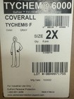 New Case 6 Pcs Dupont Tychem 6000 Gray Coveralls Sz 2xl Pn  Tf169tgy2x000600