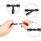 4x 9 8ft Windshield Washer Hose Wiper Blade Pipe Tube Jet Spray Nozzle Connector