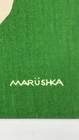 Vintage Mcm Marushka Canvas Screen Print Textile Wall Art Sand Dollar On Green