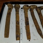 8 Vintage   Antique Railroad Spikes Rustic Decor Crafts 