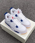 Sb X  Jordan 4 Mid Retro  navy  Men s Mid Top Retro Basketball Shoes