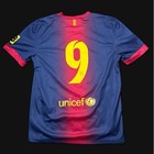 Nike 2012-2013 Fc Barcelona Home Jersey  9 Size Medium